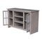 International Concepts EnteRTAinment / TV Stand, with 2 Doors, 48", Washed Gray Taupe TV09-34 - alternate 4